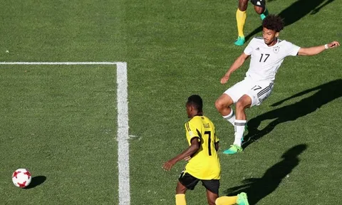 Chùm ảnh: U20 Đức suýt ôm hận trước "nhược tiểu" U20 Vanuatu