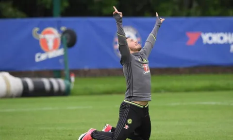 Đã vô địch, Chelsea vẫn 'hết mình' trên sân tập