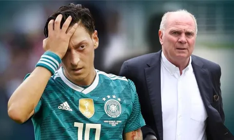 Đại diện Oezil: 'Hoeness tự sỉ nhục bản thân, thật xấu hổ cho Bayern Munich!'