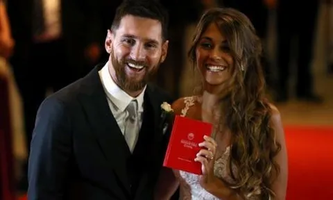 Đám cưới rộn ràng của Lionel Messi