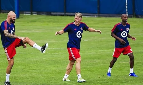 Dàn sao MLS tập luyện hăng say quyết hạ Real Madrid