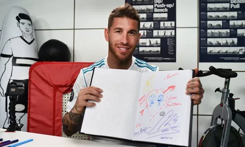 Dàn sao Real Madrid gây cười với màn tự họa bản thân