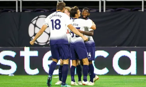 Đánh bại Milan, Tottenham phế truất ngôi đầu của Dortmund