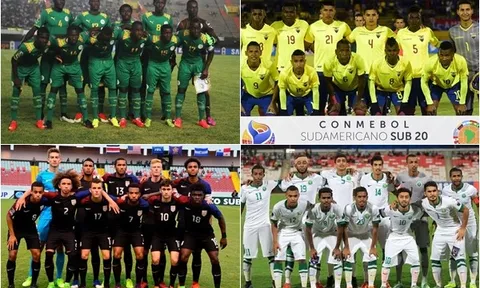 Danh sách cầu thủ bảng F World Cup U20: Ba Á quân và một Nhà vô địch