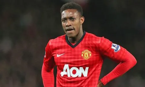 Danny Welbeck khi còn khoác áo Man Utd
