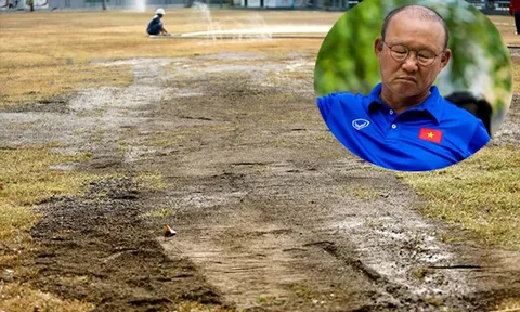 U23 Việt Nam "luyện công" trên mặt sân ruộng, chờ vinh quang ASIAD 2018