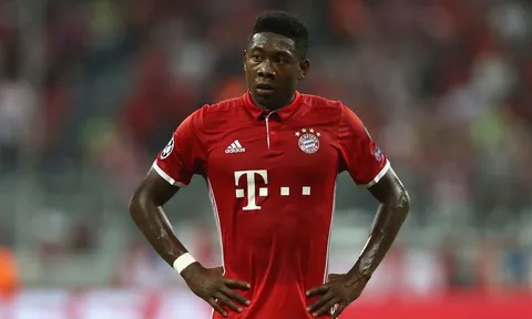 David Alaba - "Máy chạy" của Bayern Munich