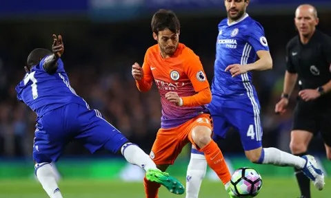 David Silva chơi đầy nỗ lực trước Chelsea