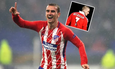 Đây, lý do Griezmann luôn mặc chiếc áo số 7!