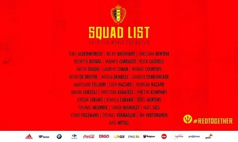 NÓNG: Bỉ công bố danh sách sơ bộ World Cup 2018, bi kịch cho Nainggolan