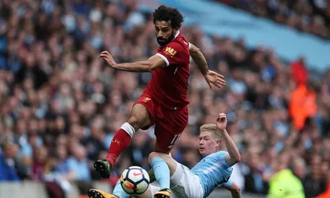 De Bruyne giương cờ trắng trước Salah