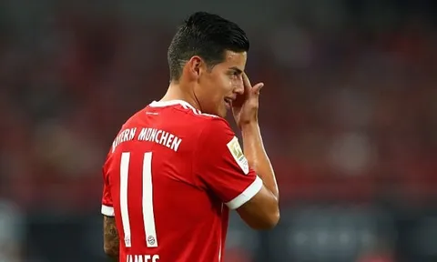 Đến Bayern, James vẫn có thể chịu cảnh dự bị