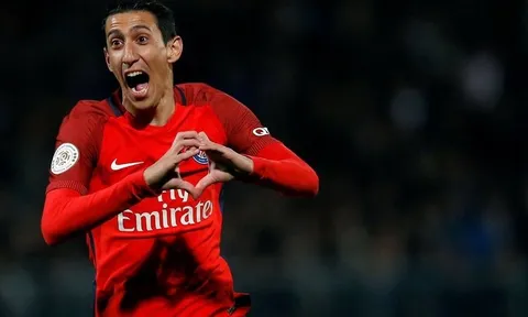 Di Maria lại ghi siêu phẩm từ tình huống cố định