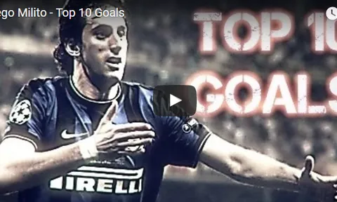 Diego Milito - Chân sút một mùa từng 'hạ sát' cả châu Âu
