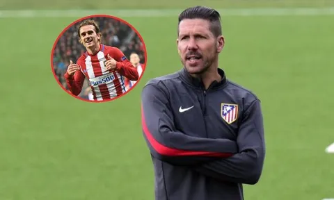 Diego Simeone nói gì sau những tin đồn về tương lai Griezmann
