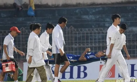 Điểm tin bóng đá Việt Nam sáng 5/6: Trung vệ Quảng Nam FC đi cấp cứu vì bị thụt lưỡi