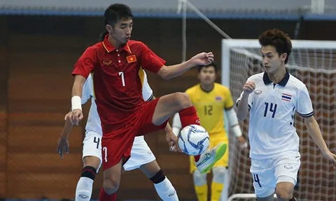 Điểm tin bóng đá Việt Nam tối 18/08: Futsal Việt Nam ra quân thất bại toàn diện trước người Thái