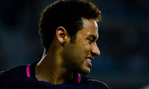 Dính thẻ đỏ, Neymar nguy cơ lỡ Siêu kinh điển