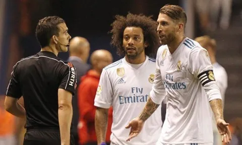 Dính thẻ đỏ, Sergio Ramos 'chê' trọng tài La Liga