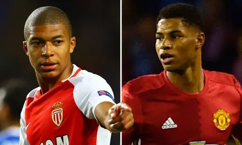Đọ tài đẳng cấp Marcus Rashford vs Kylian Mbappe