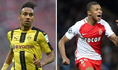 Đọ tài tốc độ Aubameyang vs Kylian Mbappe