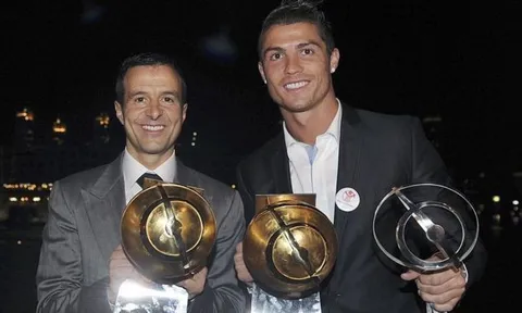 Đội hình 11 siêu sao do Jorge Mendes làm người đại diện