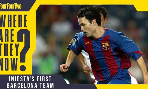 Đội hình Barcelona khi Andres Iniesta ra mắt năm 2002 giờ nơi đâu?