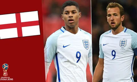 Đội hình ĐT Anh tham dự World Cup 2018
