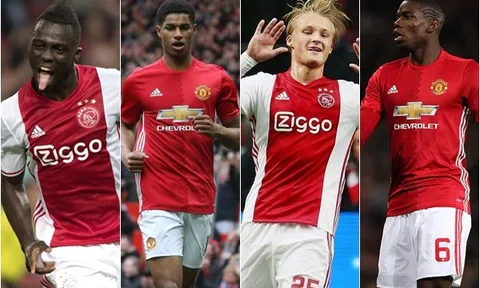 Đội hình kết hợp Ajax & Man United: Davison Sanchez "cân" cả hàng phòng ngự