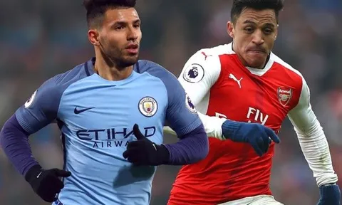 Đội hình kết hợp Arsenal & Man City: Song sát đáng sợ