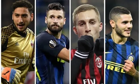 Đội hình kết hợp Milan & Inter: Nerazzurri chiếm ưu thế