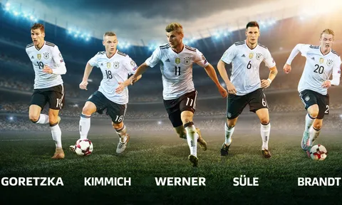 Đội hình những tân binh World Cup của tuyển Đức khủng cỡ nào?