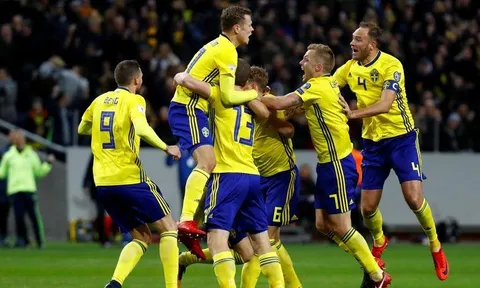 Đội tuyển Thụy Điển không có Ibrahimovic vẫn đáng gờm