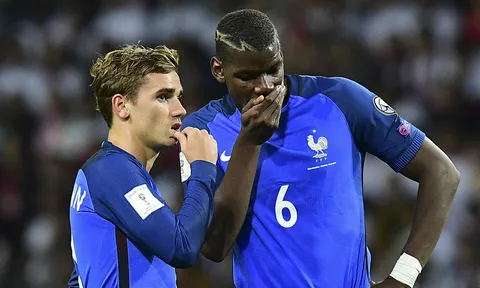 Đồng đội tuyển Pháp khích Pogba trước trận mở màn