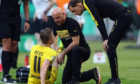 Dortmund xác nhận chấn thương nghiêm trọng của Marco Reus