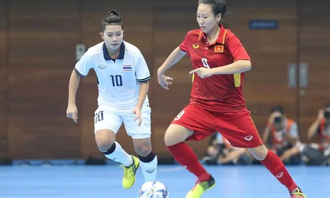 ĐT Futsal nữ Việt Nam thua đau trước người Thái