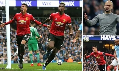 Dư âm derby Manchester: Pep Guardiola hay, nhưng không may!