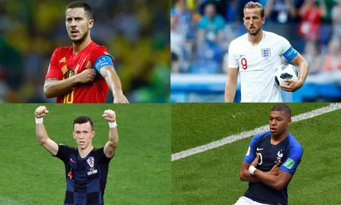 Dự đoán bán kết World Cup 2018: Anh, Pháp vượt vũ môn!