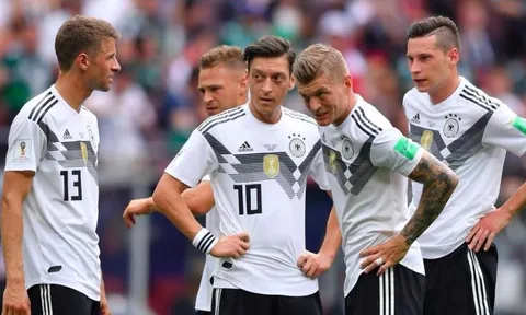 Đức bị loại - Lời nguyền nhà vô địch World Cup lại linh ứng