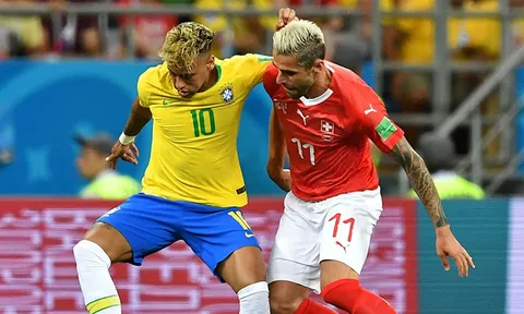 Đụng đến Neymar, sao Thụy Sĩ bị fan Brazil dọa "chơi khô máu"