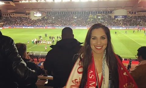 Dung nhan mỹ miều của "kiến trúc sư" cho thành công AS Monaco