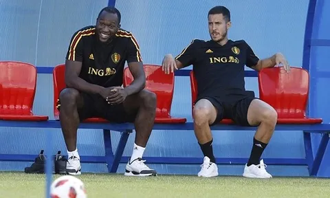 Được Henry truyền kinh nghiệm, Lukaku sẵn sàng khiến người Pháp dừng chân ở Bán kết