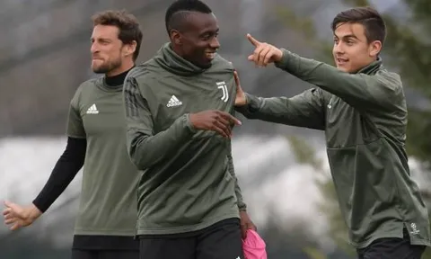 Dylaba trổ tài chỉ đạo trên sân tập của Juventus