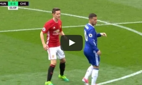 Eden Hazard bị Man United phong tỏa như thế nào?