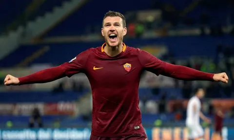 Edin Dzeko và những màn trình diễn đẳng cấp ở Roma