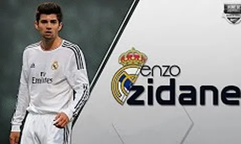 Enzo Zidane, con trai cưng của Zinedine Zidane