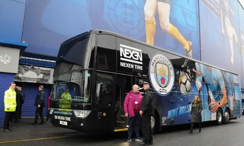 Everton cho dàn sao Man City 'tạm trú' tại Goodison Park