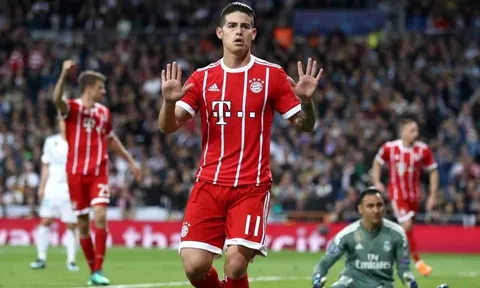Từng bị ghẻ lạnh, James vẫn tôn trọng Real Madrid