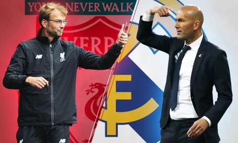 Zinedine Zidane vs Jurgen Klopp: Những kẻ chưa bao giờ tồn tại giao điểm
