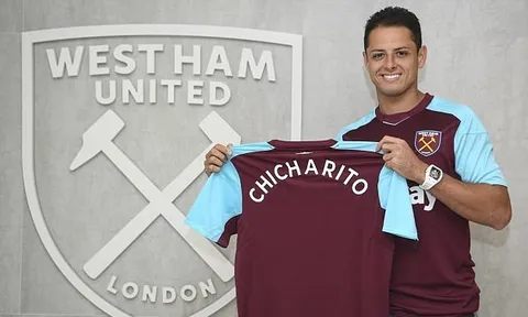 Chicharito cười thả ga trong ngày tái xuất Ngoại hạng Anh